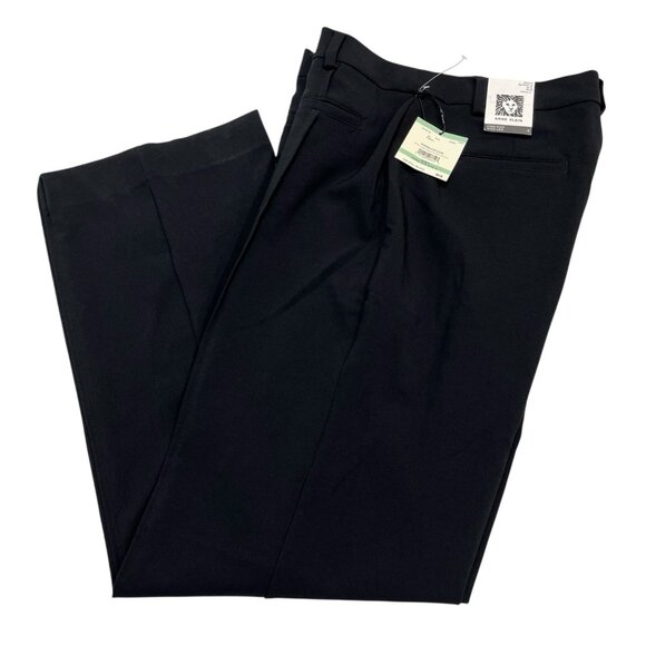 Anne Klein Pants Womens 8 Black High Rise Wide Leg Trouser Capsule Minimilist - Picture 1 of 11